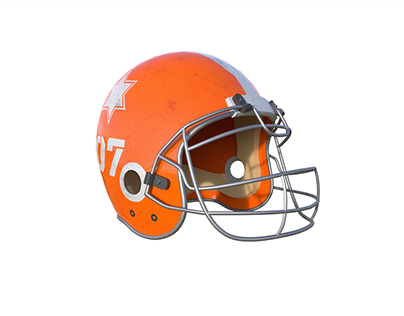Project thumbnail - American Football Helmet