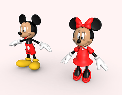 Mickey & Minnie Mouse