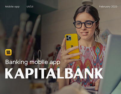 Fintech mobile banking app