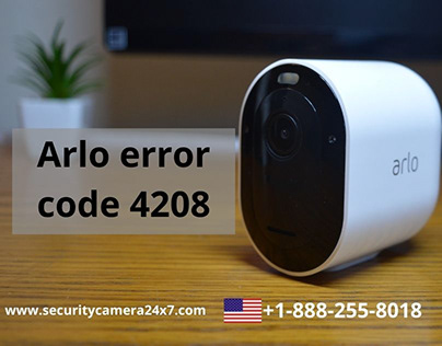 How to Solve Arlo error code 4208 | Arlo Login