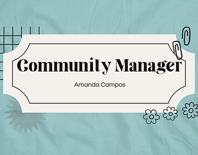 Portfólio - Community Manager