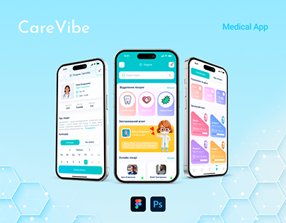 CareVibe - Medical app | UI/UX