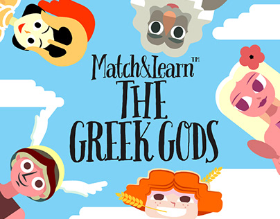 Match and Learn The Greek Gods