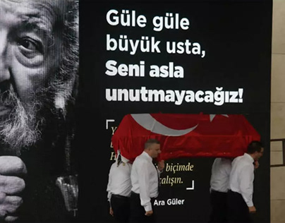 Ara Güler Cenaze Töreni Fotoğraf Çekimi