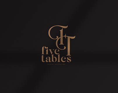 Five tables restaurant Branding