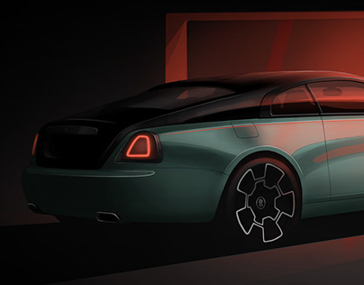 Rolls-Royce Motor Cars - Bespoke Press Sketches