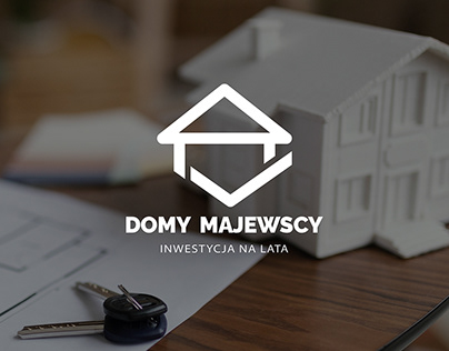 Projekt logo dla DOMY MAJEWSCY
