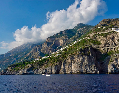 The Amalfi Coastline, Italy.