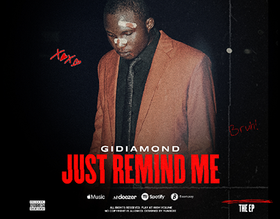 Just Remind me music cover art. THE EP