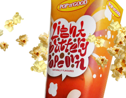 Popcorn package design