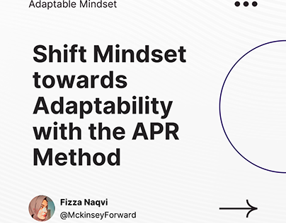 Mindset towards adaptability | APR