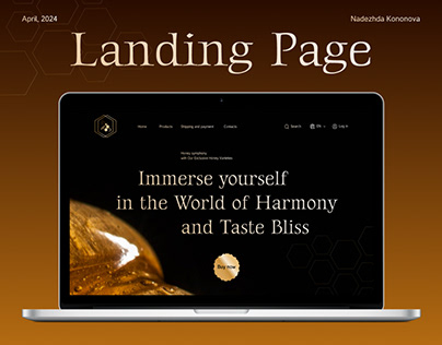 Honey Shop | Landing Page