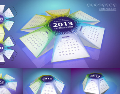 Pop-up calendar 2013