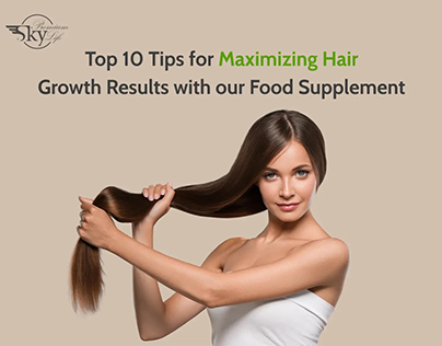 Top Tips for Hair Growth with our Food Supplements