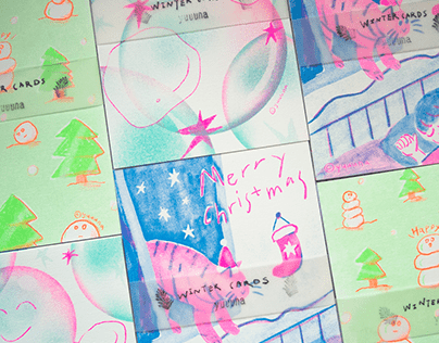 Winter Cards｜Illustration