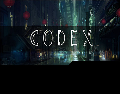 Typography: CODEX