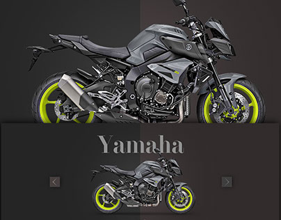 Yahama FZ-10 Bike Page Design - Just4Fun