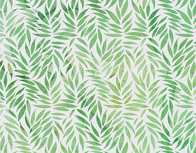 Natural leaves pattern