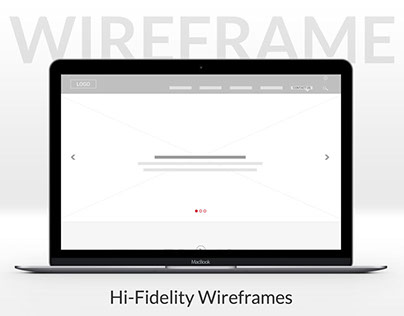 Hi Fidelity Wireframe