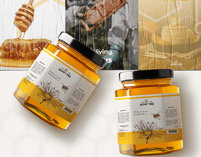 Honey Jar - Honey Bee | Label Design