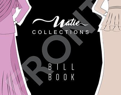 Bill Book for Watie Collections