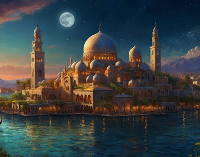 Beautiful Mosque Floating City_06