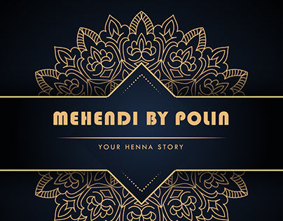 Mehendi By Polin - Logo