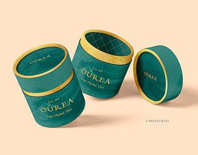 Oúrea Luxury Packaging - Green & Black