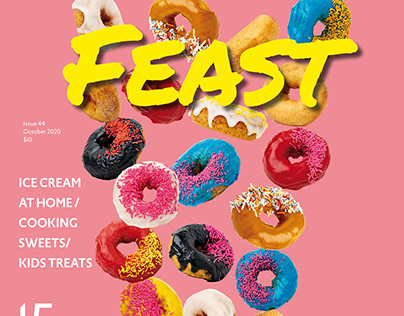 Project thumbnail - Feast Magazine Cover