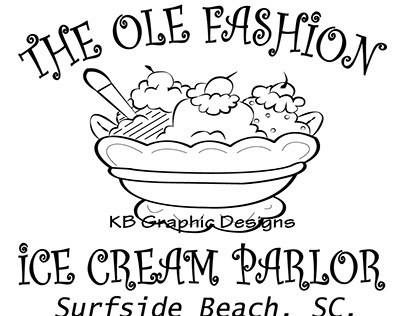 The Ole Fashion logo and staff T-Shirt Design