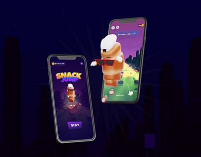 Snack Jump. Mobile Game