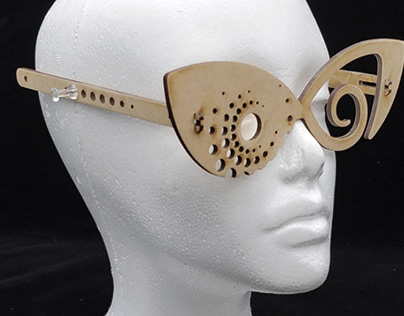 Laser Cut Experimental Glasses