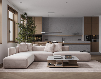 | CGI | Living room | Modern | Architecture|Interior |