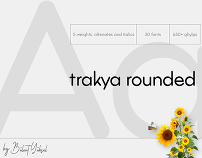 Trakya Rounded / Font Family