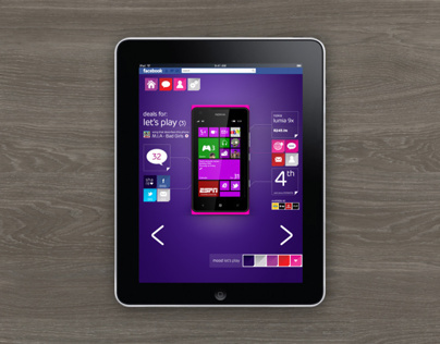 Digital design for website, phone and tablet app.