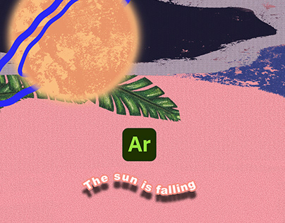 Adobe Aero AR project - The sun is falling