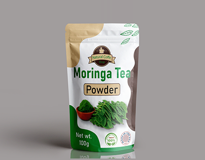 Moringa tea pouch