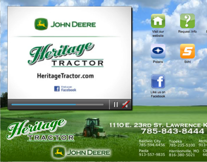 Expanding Video Ad For Heritage Tractor