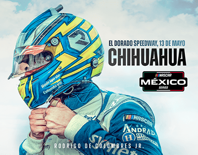 Poster NASCAR, Fecha 3 Chihuahua