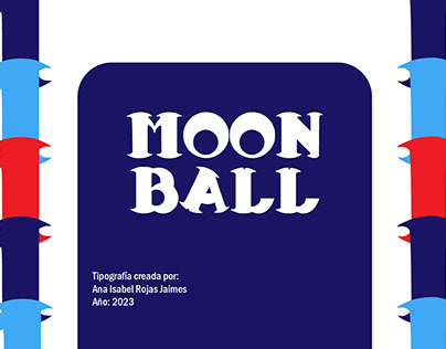 Tipografía Moon ball