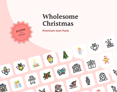 Wholesome Christmas - Icon Pack