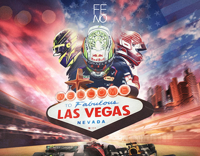 Personnal Work - F1 Las Vegas x Feno