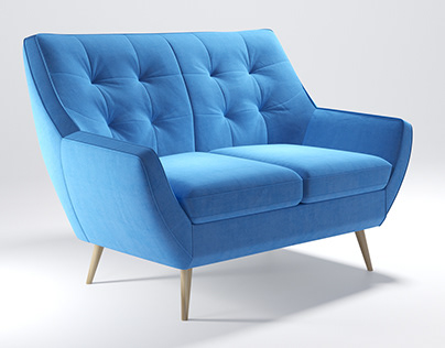 3d-модель дивана