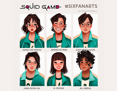 Squid Game - Character Designs