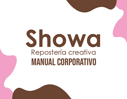 Manual corporativo - Showa Repostería Creativa