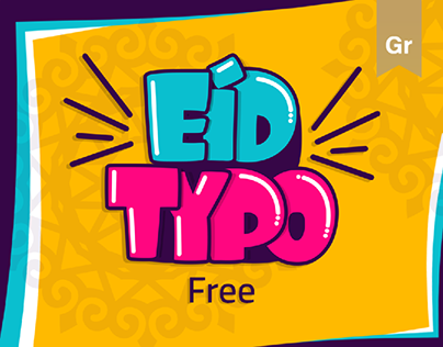 Eid Typography Free