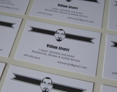 William Alvarez Business Card