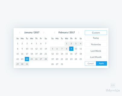 Day 241: Date Picker UI Design