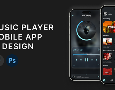 Music Player Mobile App UI Design