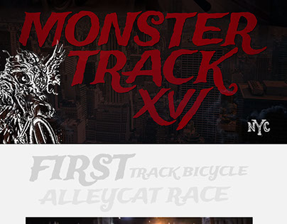 Monster Track XVI: Web Design